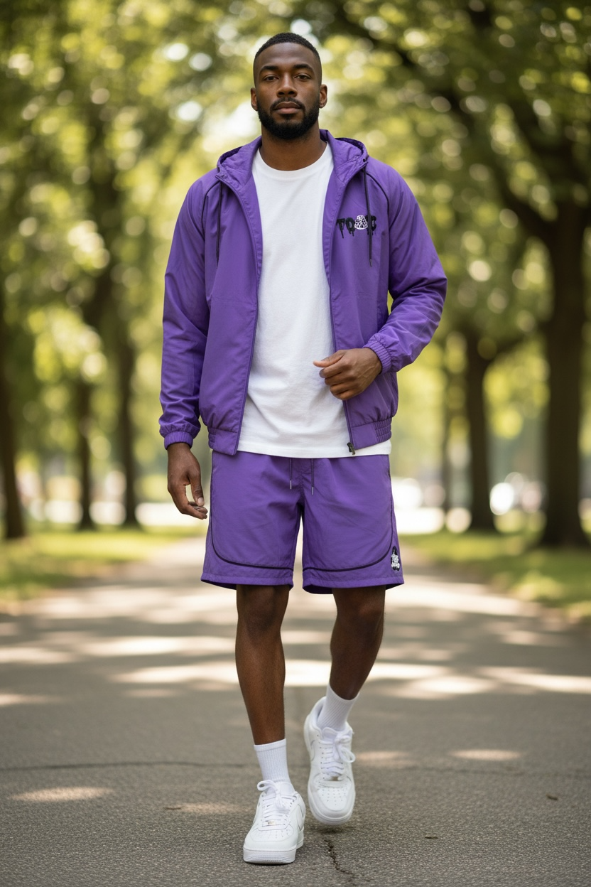 Elite Windbreaker Short Set