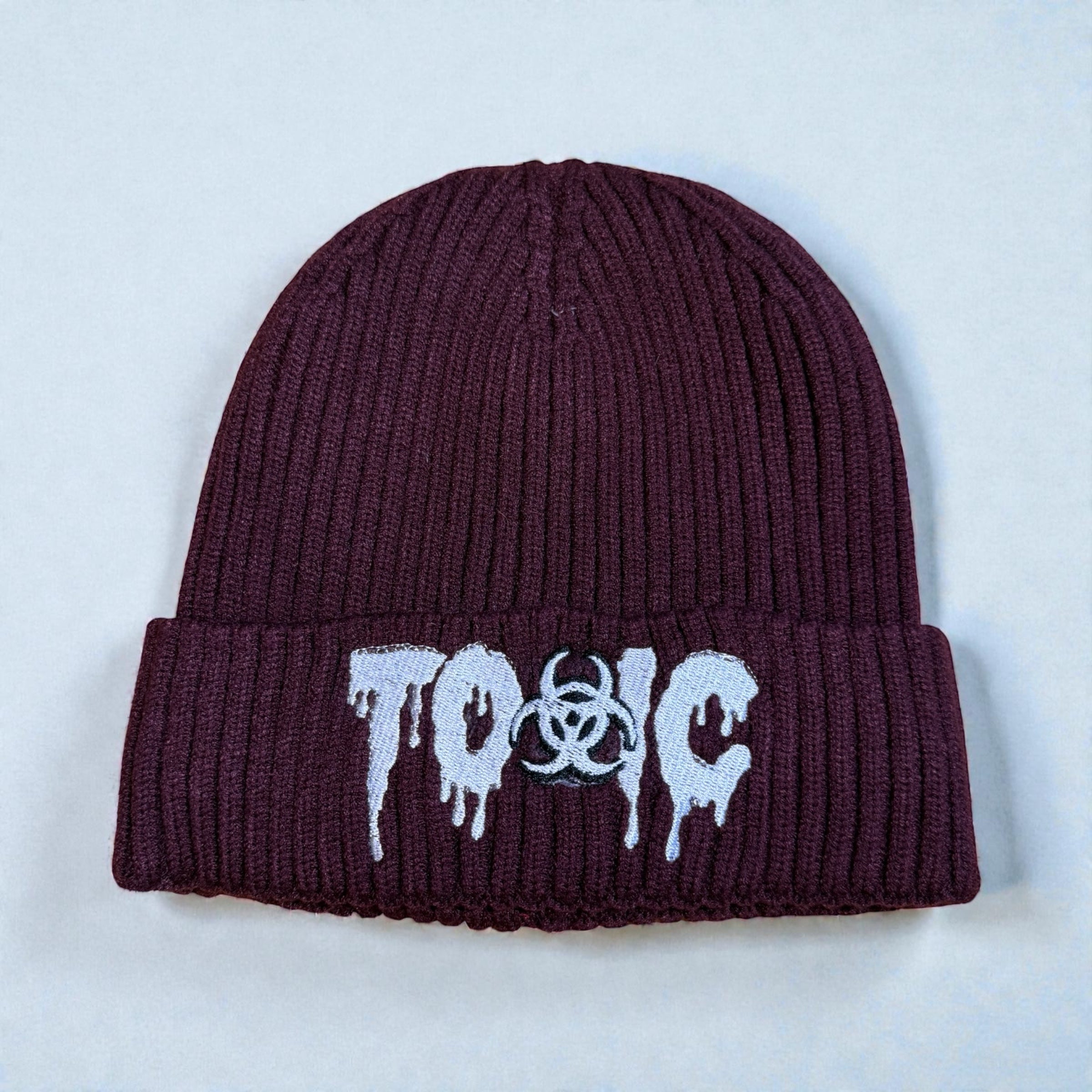 Toxic Skully Ribbed/Velour Linned