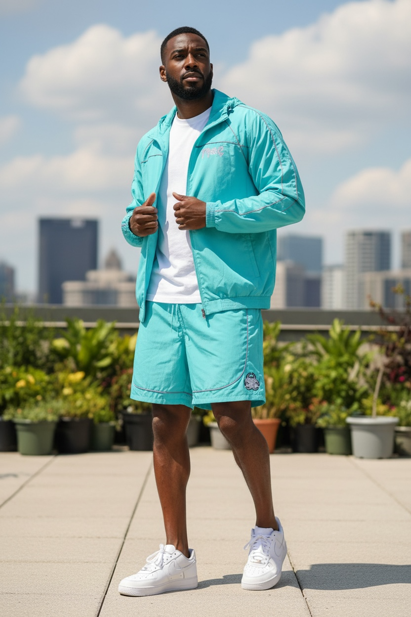 Elite Windbreaker Short Set