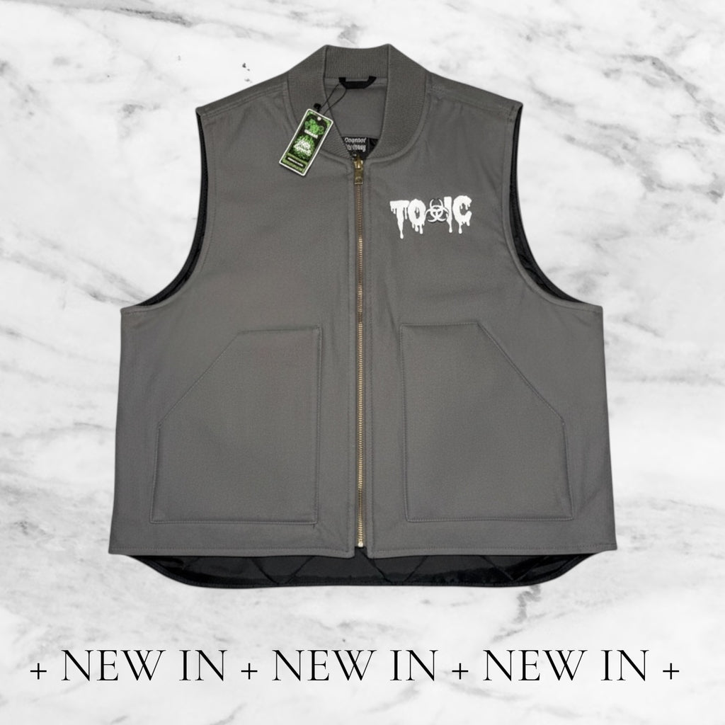 Toxic Embroidered Duck Vest